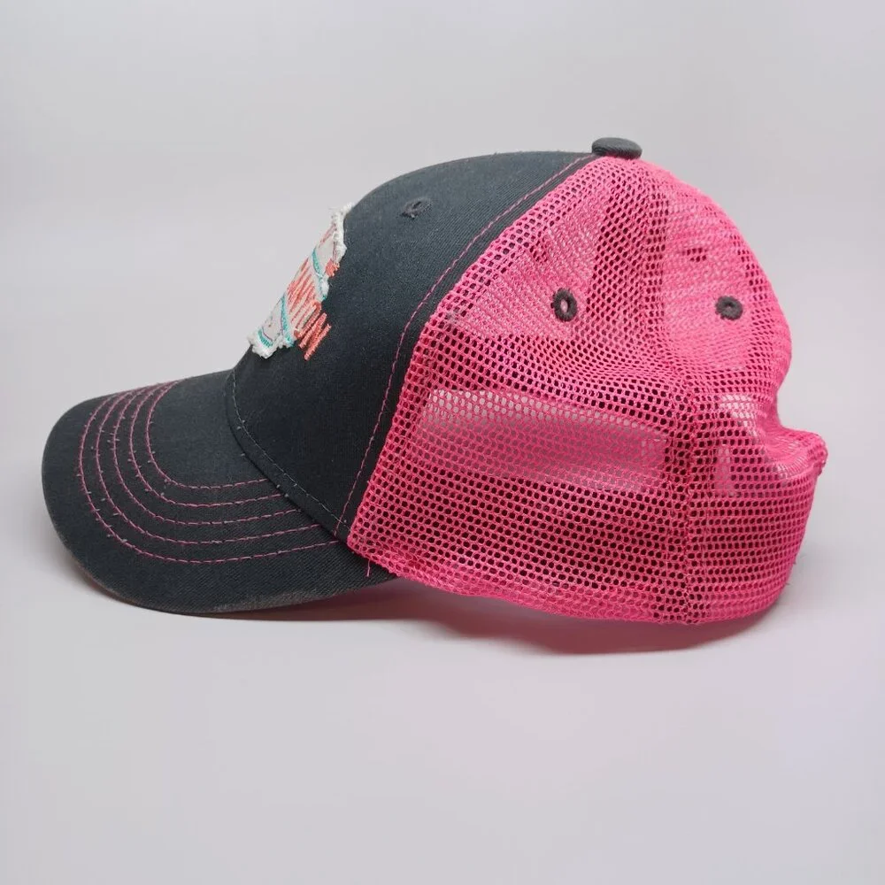Grand‎ Canyon AZ Ball Cap Ouray Sportswear Snap Back Hat Pink Gray Size Youth